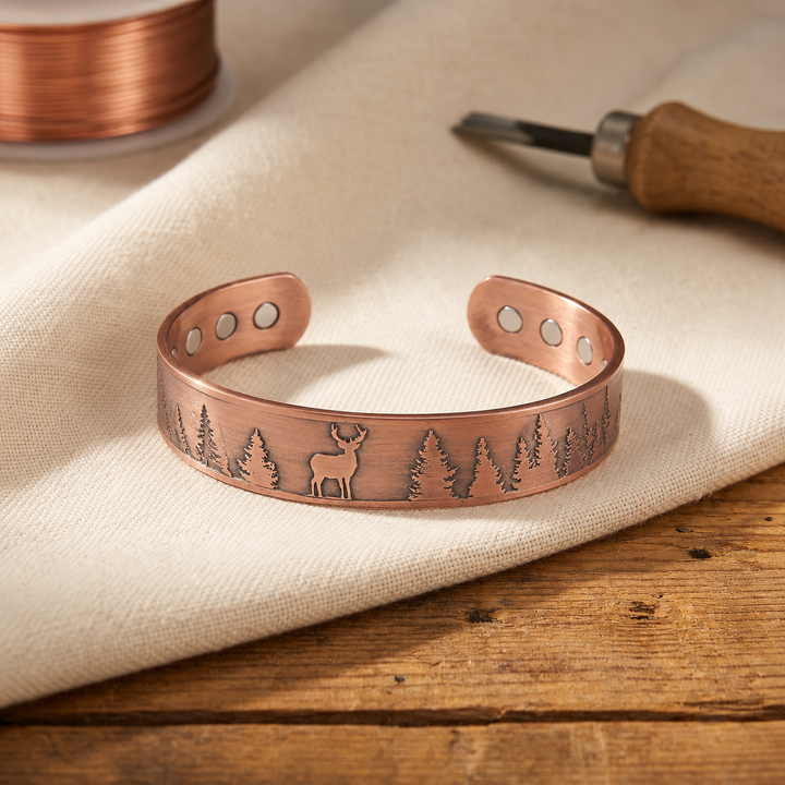 Mae & Luna Copper Bracelet - Vain Deer