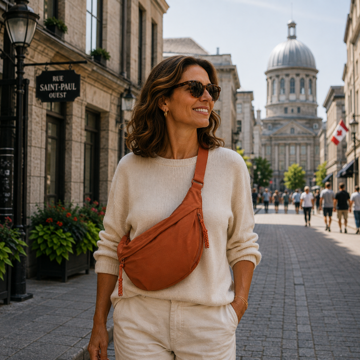 Gioia - Orange Shoulder Bag