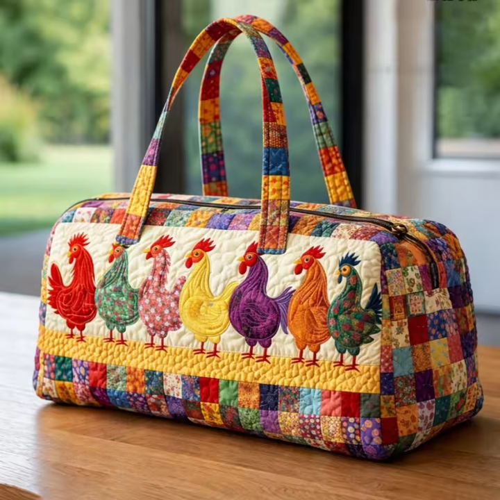 Elise - Handmade Soft Travel Bag