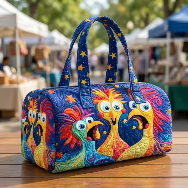 Adrienne - Handmade Soft Travel Bag