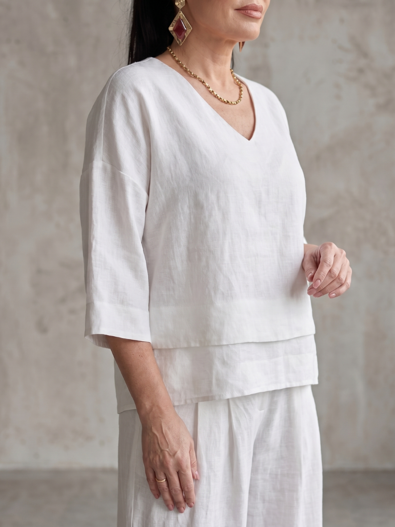 River - Layered Top with Wide Leg Set