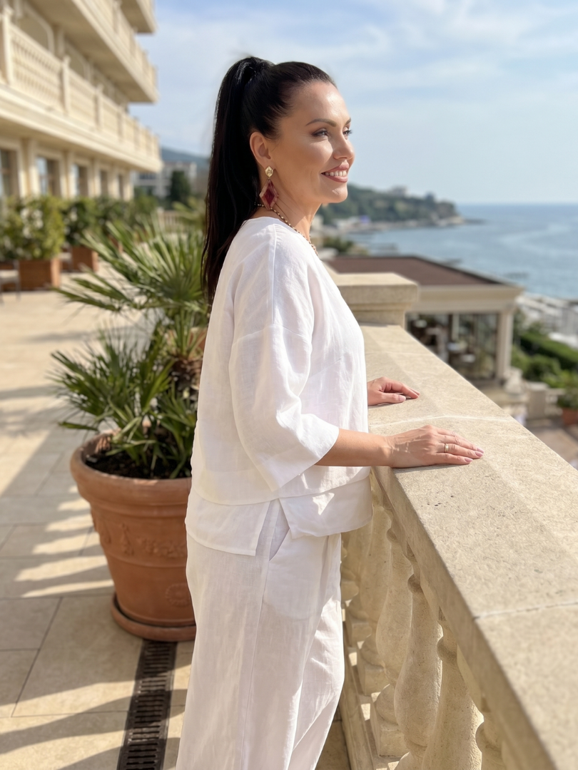 River - Layered Top with Wide Leg Set