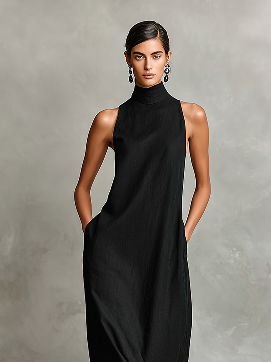 Caterina - Minimalist Long Dress