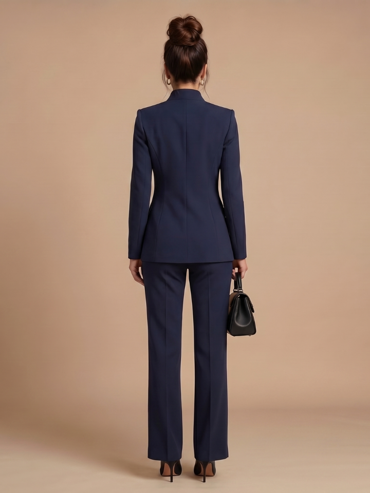 Delta - Structured Stand-Up Collar Custom-Made Suit