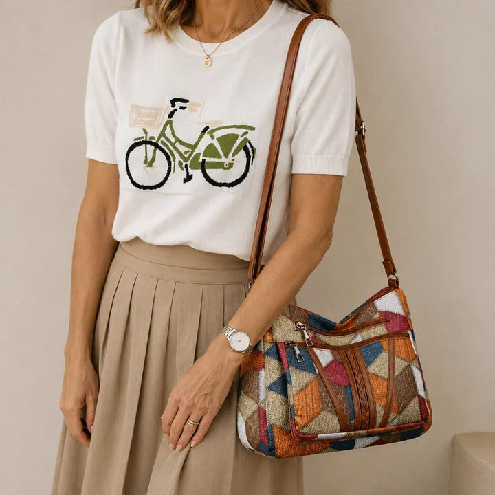 Nella - Patchwork Handbag