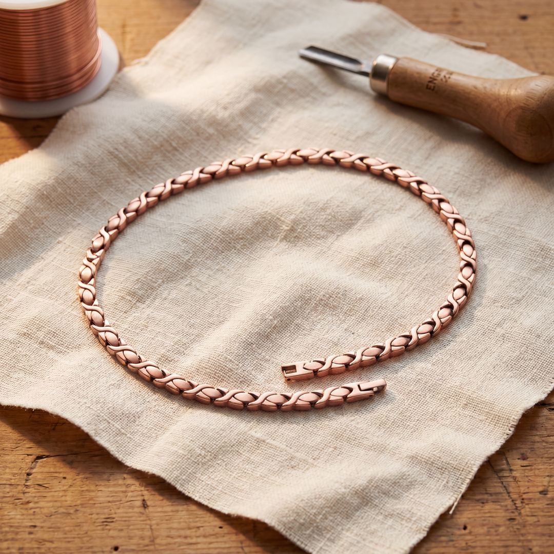 Mae & Luna Copper Necklace - Cedar
