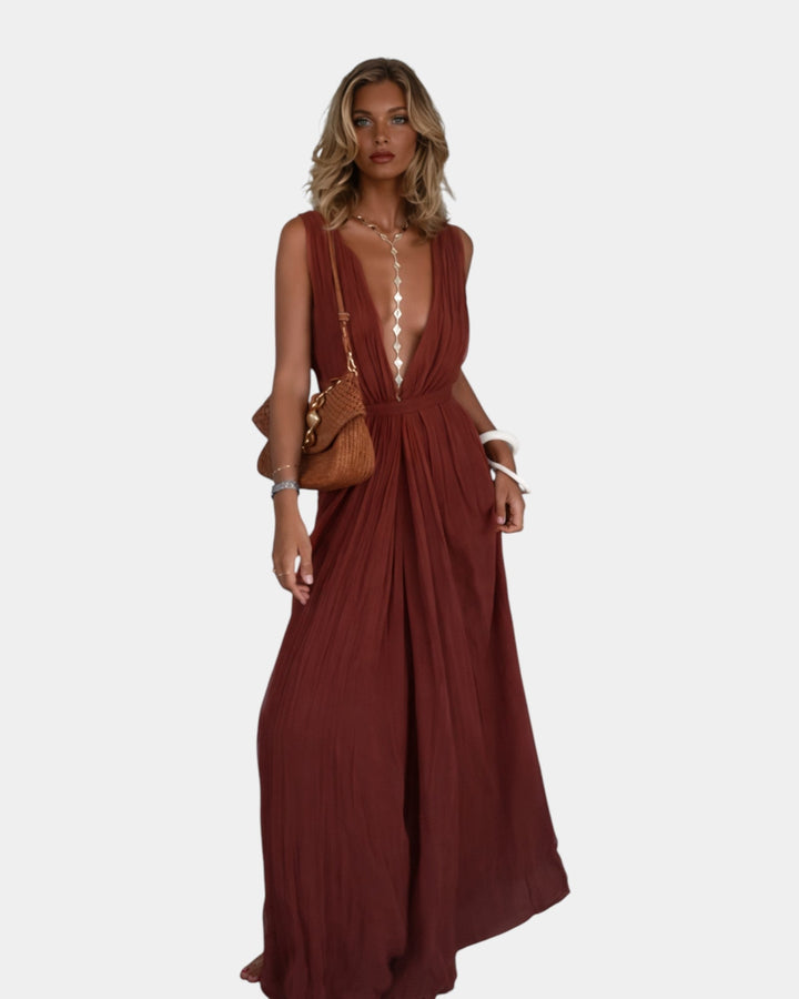 Aveline - Elegant combination with V-neck
