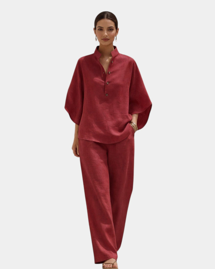 Brune - Two-Piece Cotton Ensemble