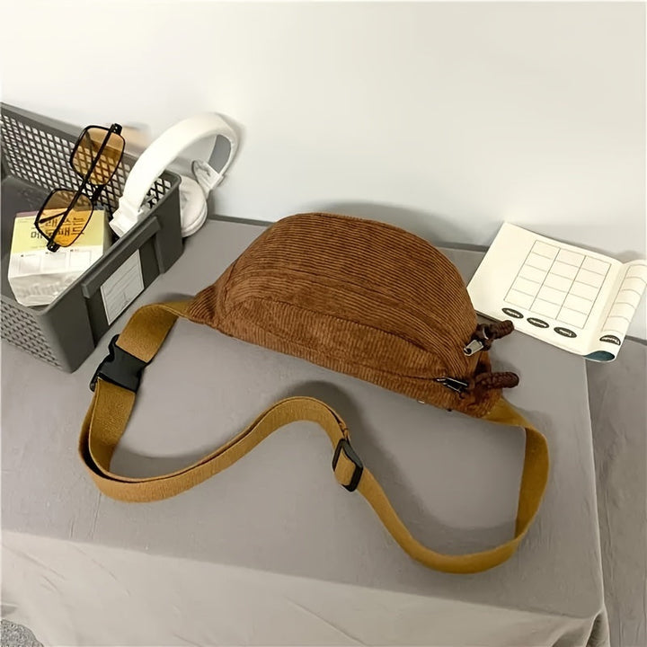 Petra - Corduroy Shoulder Bag