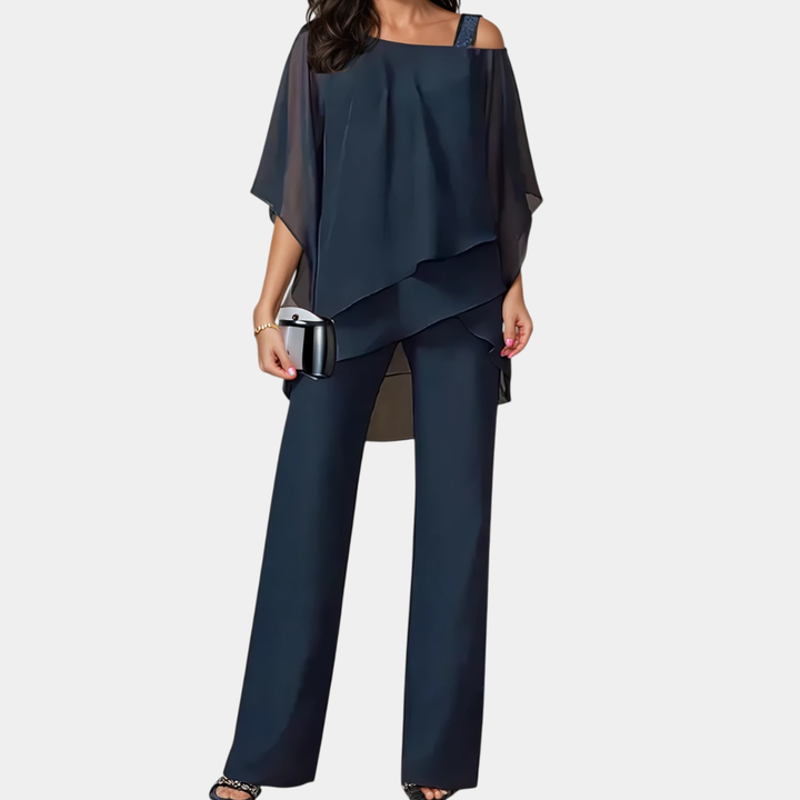 Marie - Two-Piece Shirt Set