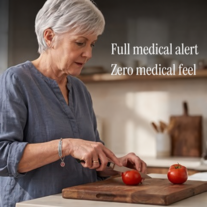 Women’s Diabetes Medical Alert Bracelet