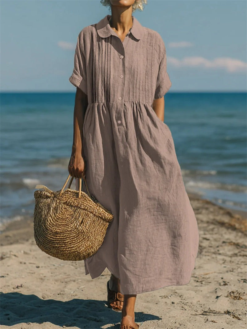 Arianne - Elegant Cotton Dress