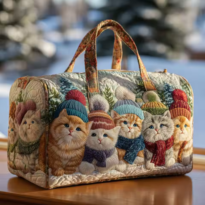 Marta - Handmade Soft Travel Bag