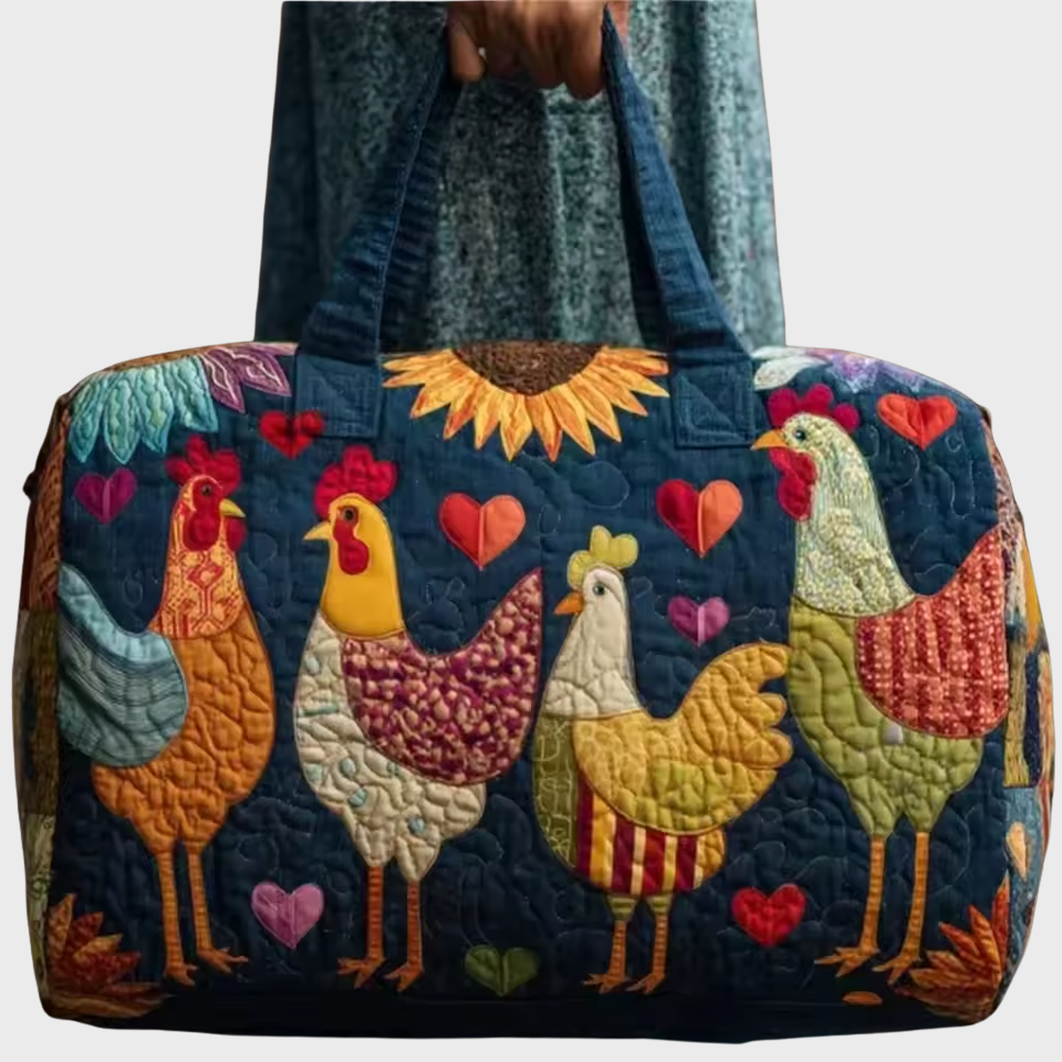Elaine - Handmade Soft Travel Bag