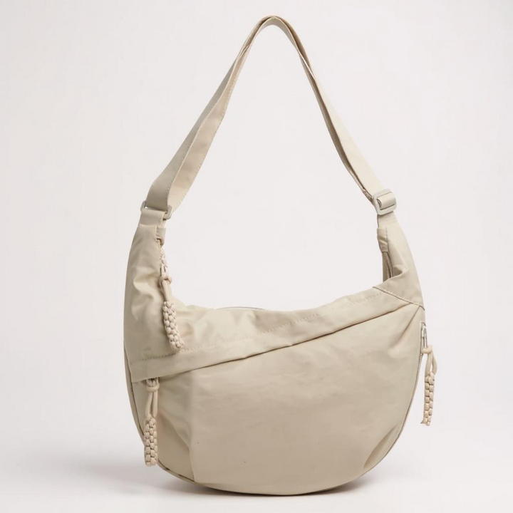 Elena - Beige Shoulder Bag