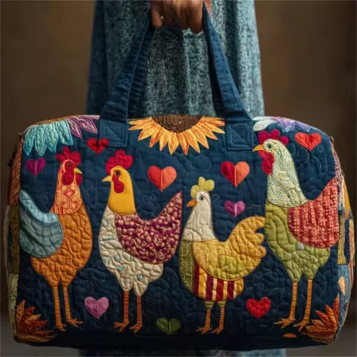 Elaine - Handmade Soft Travel Bag