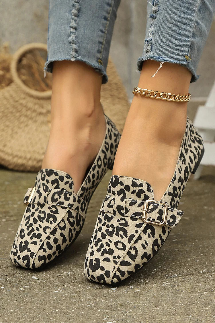 Linda | Buckle and Strap Loafers