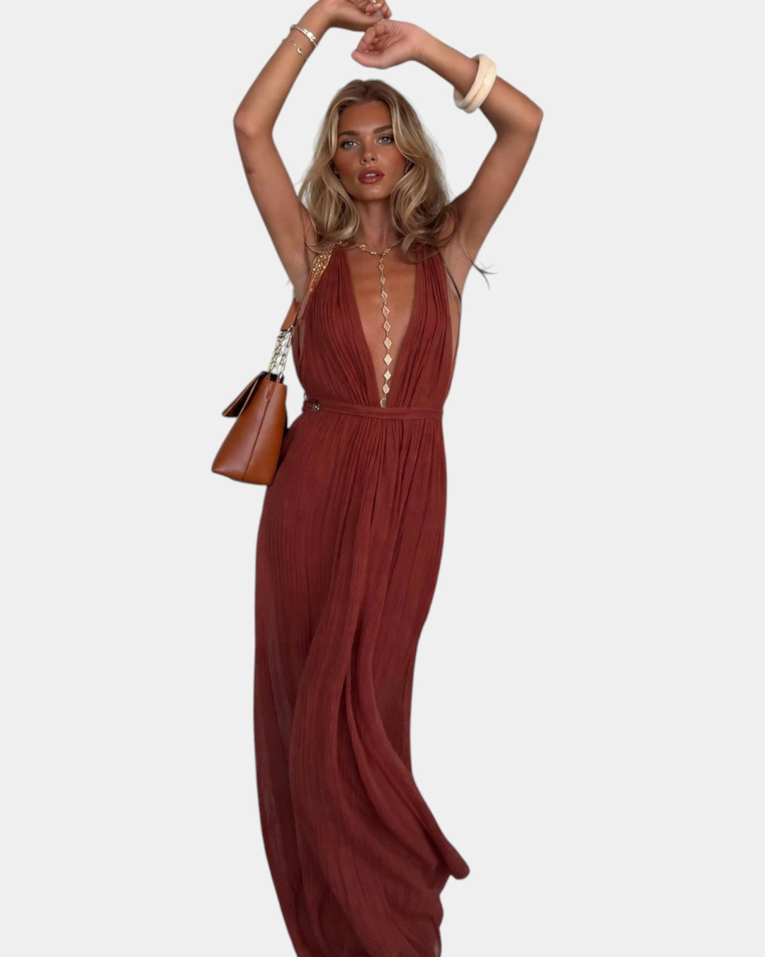 Aveline - Elegant combination with V-neck