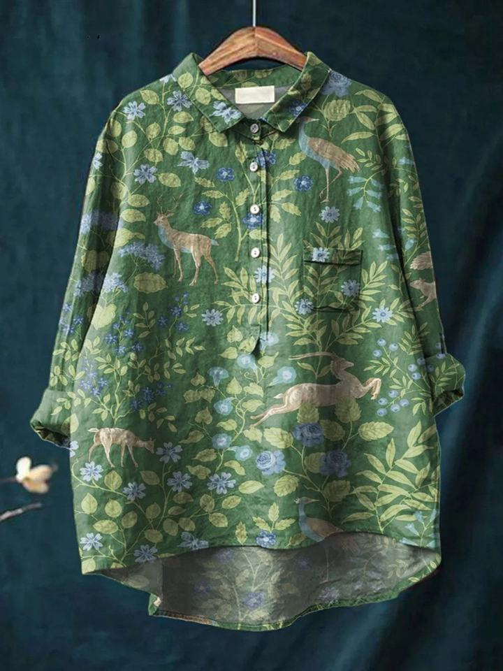 Georgia - Light Floral T-Shirt