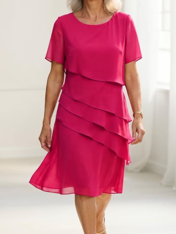 Juliette – Elegant flowing dress with ruffles