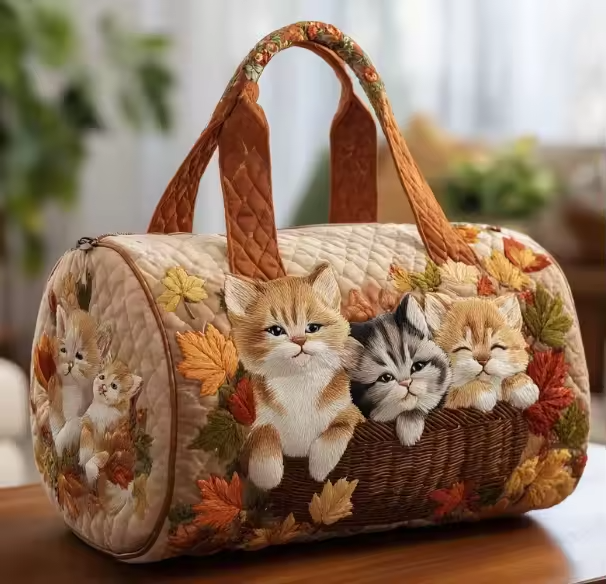 Doris - Handmade Soft Travel Bag