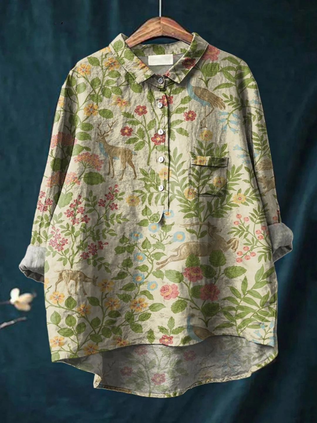 Georgia - Light Floral T-Shirt
