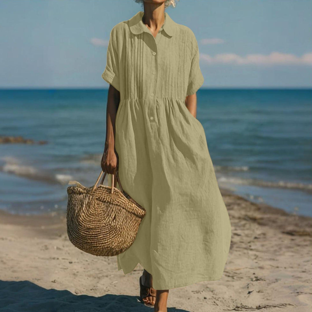 Arianne - Elegant Cotton Dress