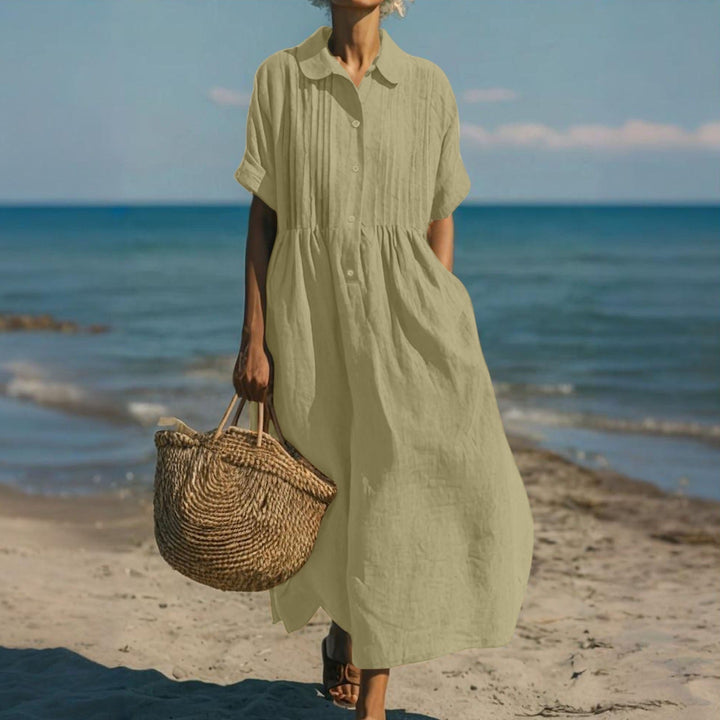 Arianne - Elegant Cotton Dress