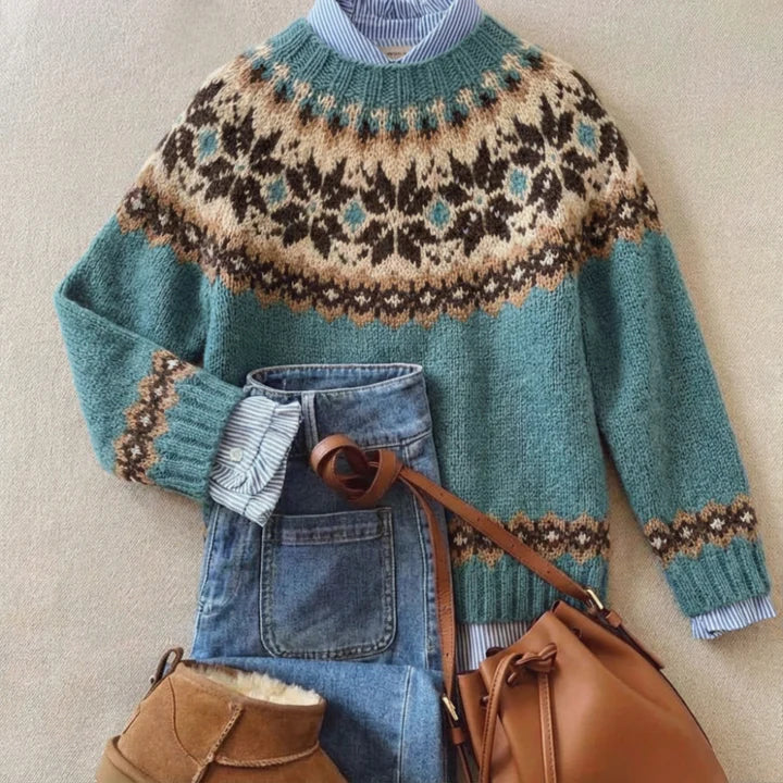 Darlene - Chic Vintage Knit Sweater