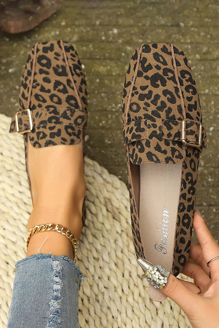 Linda | Buckle and Strap Loafers