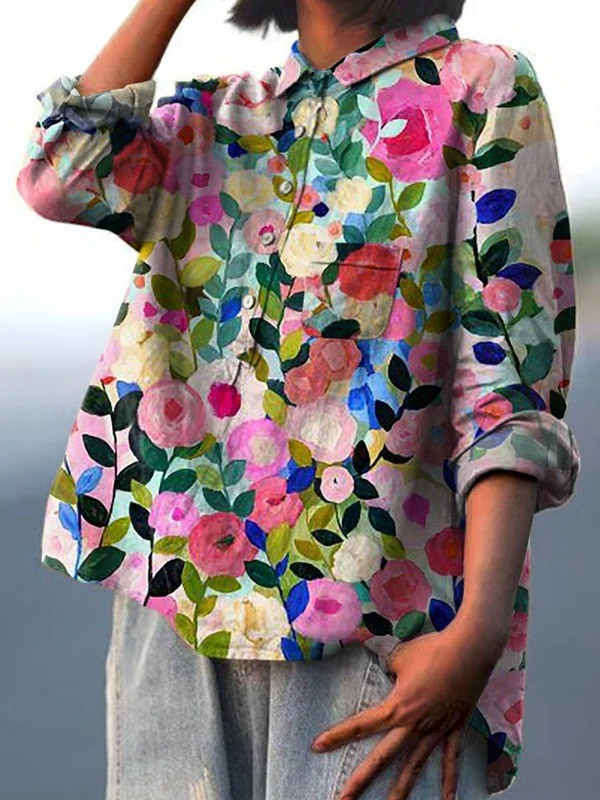 Leah - Casual Shirt Spring