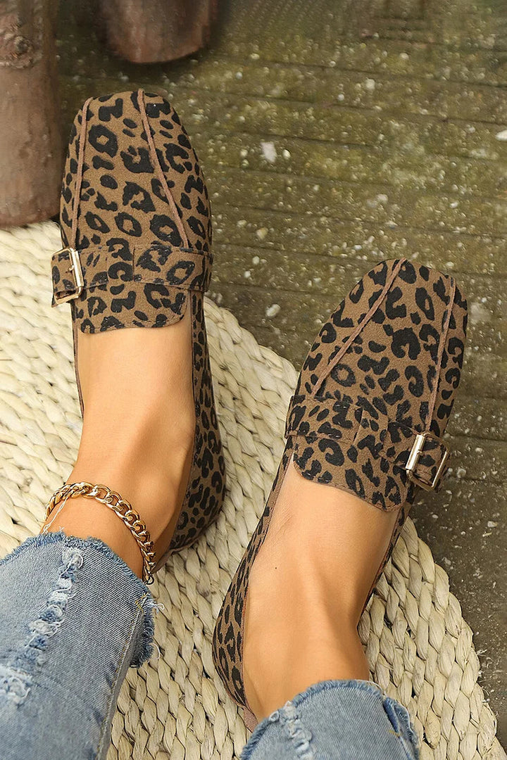 Linda | Buckle and Strap Loafers