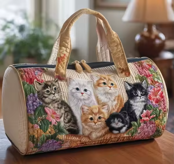 Alice - Handmade Soft Travel Bag