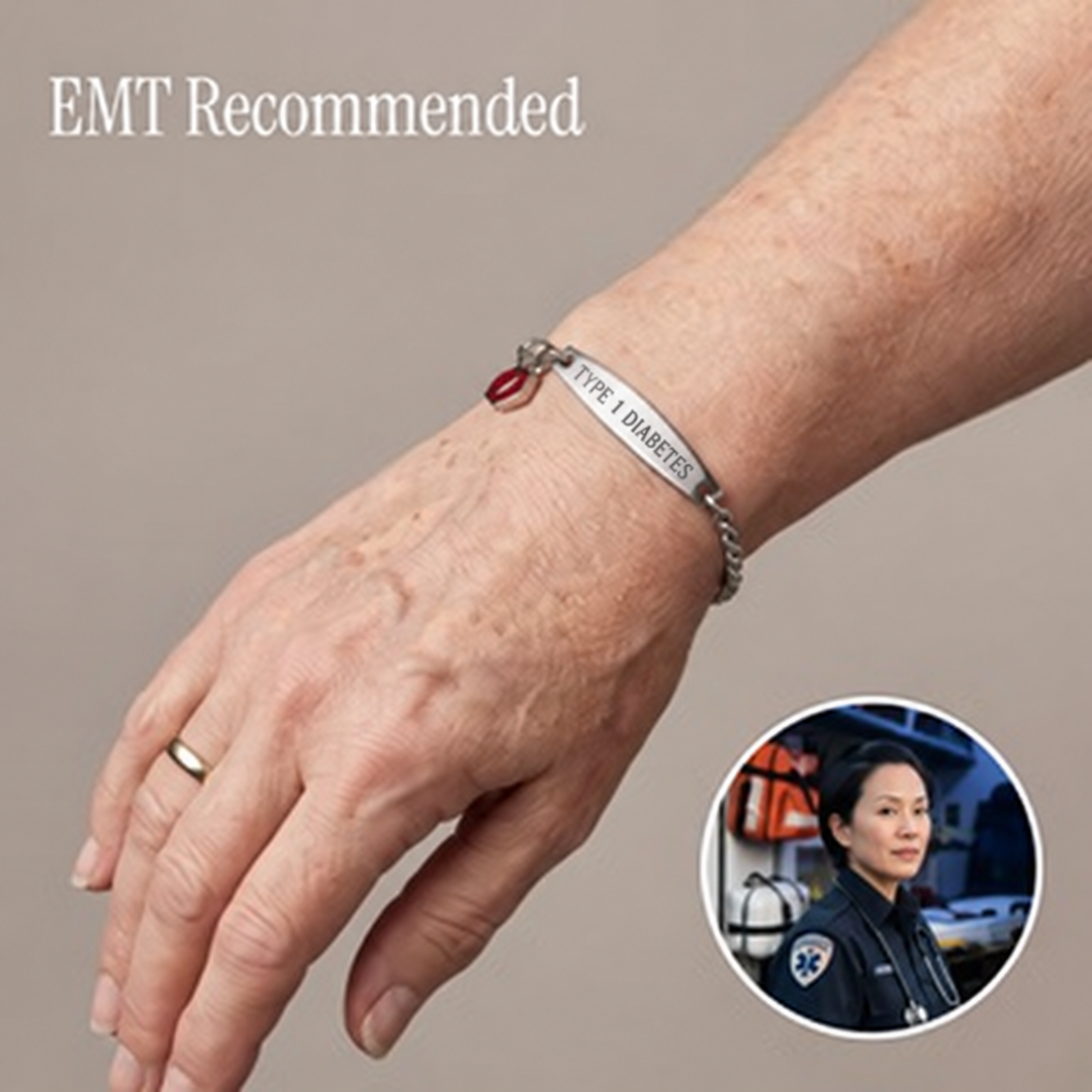 Women’s Diabetes Medical Alert Bracelet