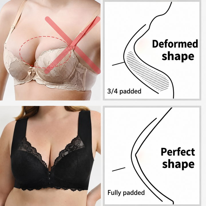 Val - Wireless Shaping Bra with Front Closure