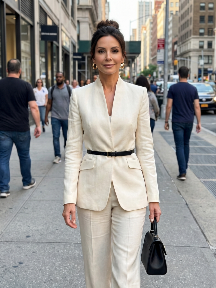 Delta - Structured Stand-Up Collar Custom-Made Suit