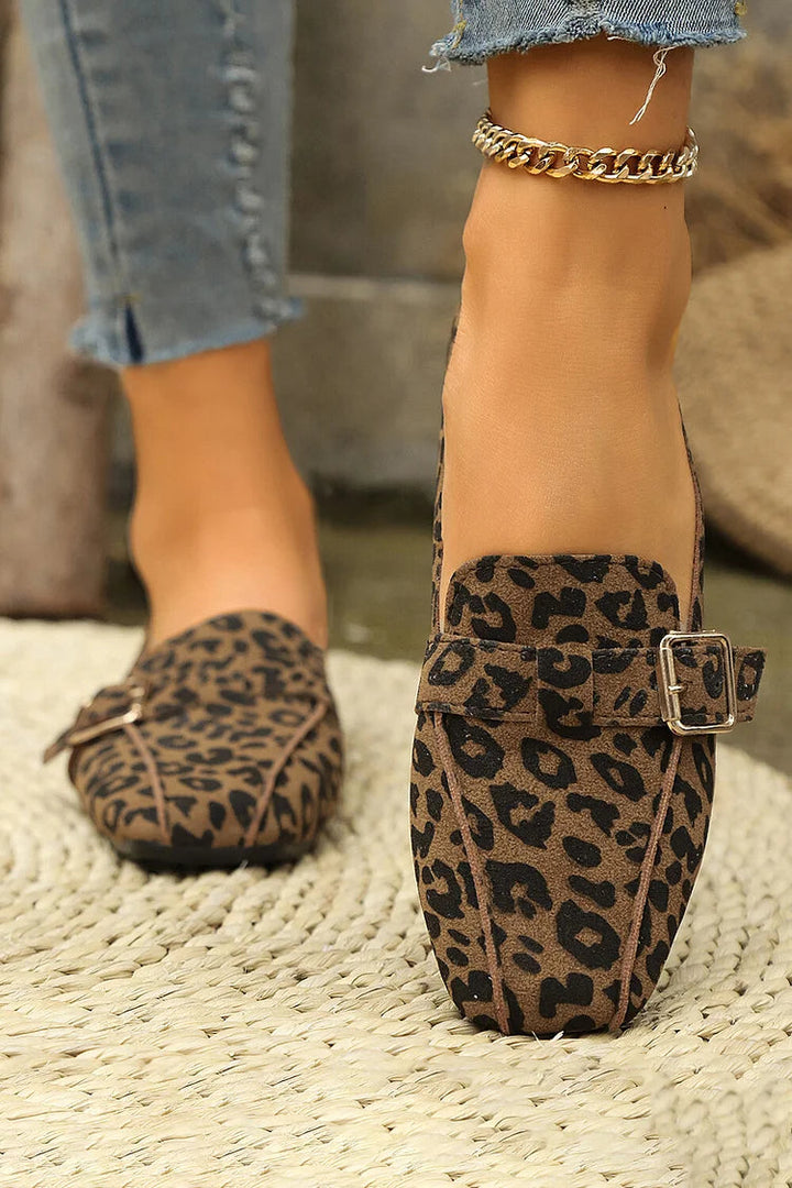 Linda | Buckle and Strap Loafers