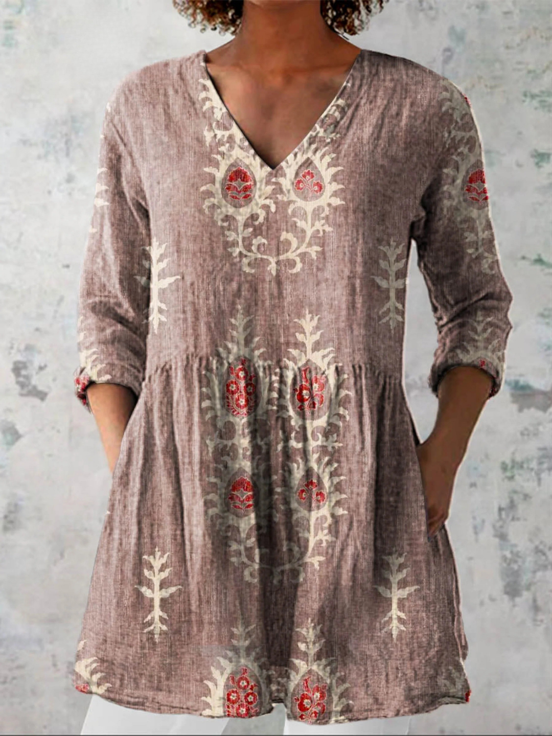 Camille - Elegant Long Blouses