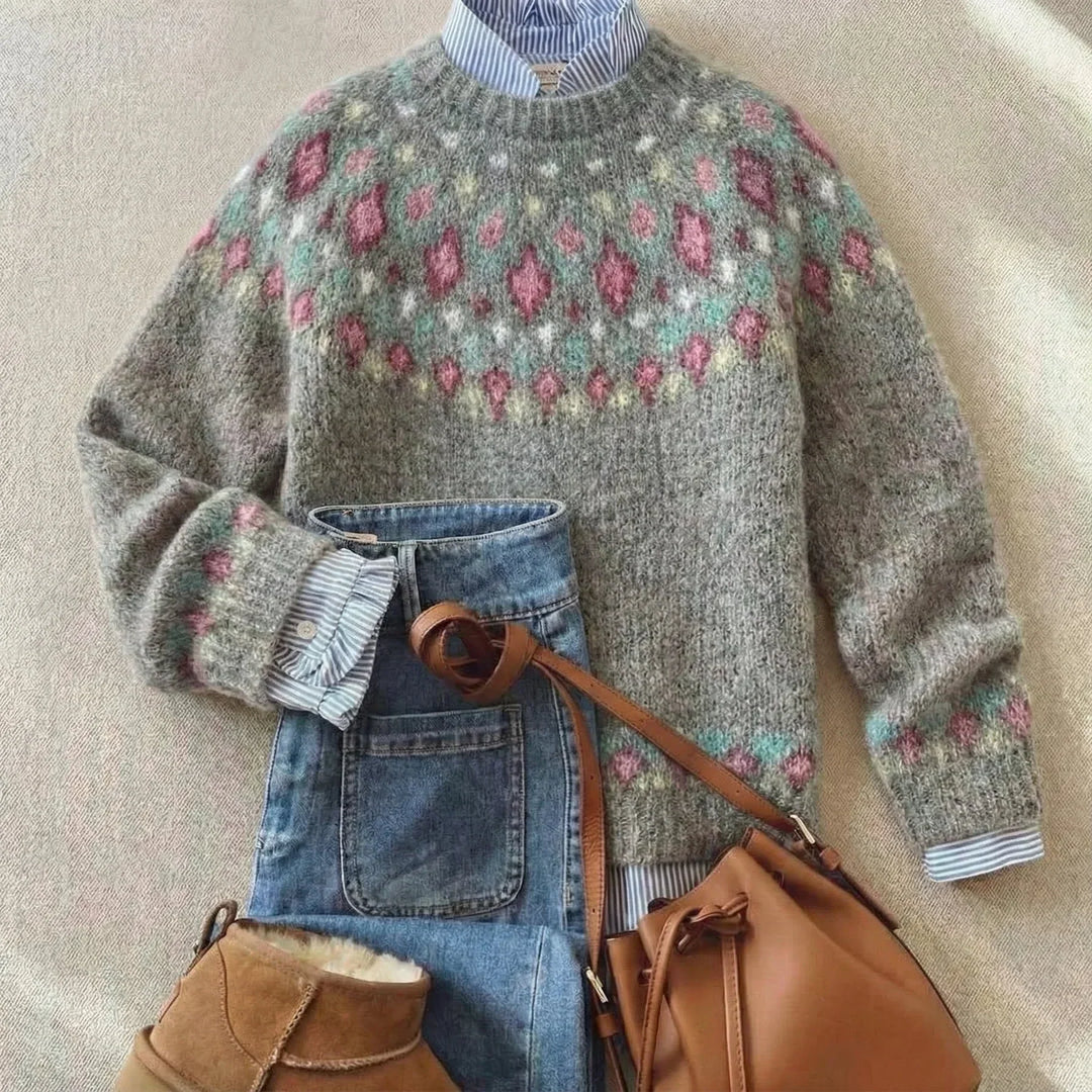 Rebecca - Chic Vintage Knit Sweater
