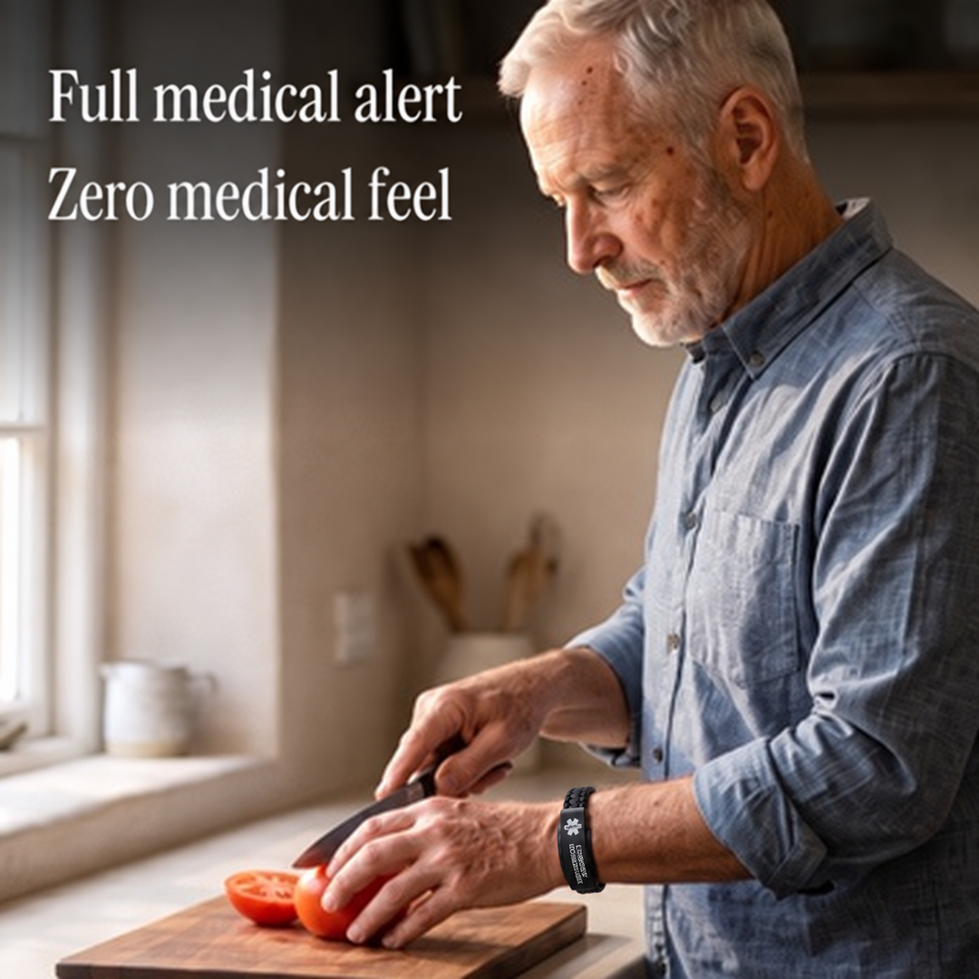 Men’s Chronic Kidney Disease Medical Alert Bracelet