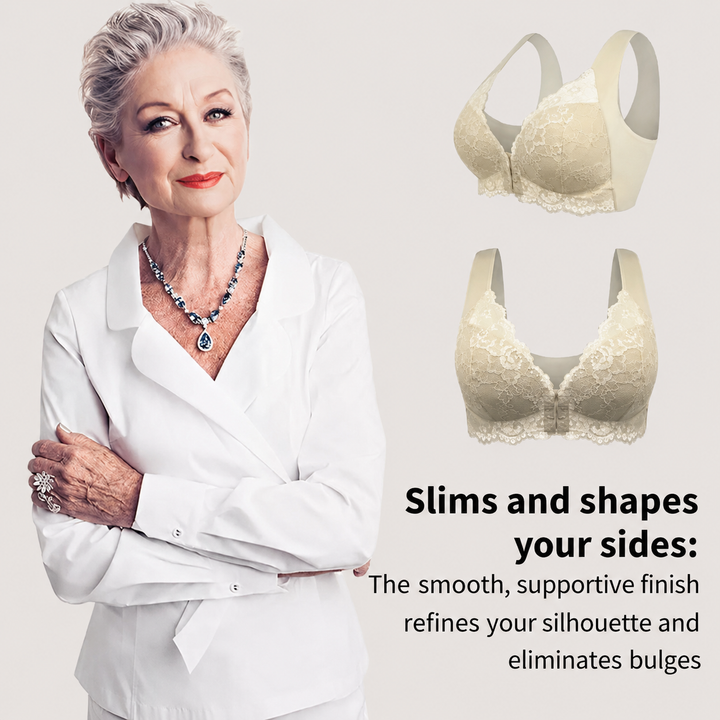 Val - Wireless Shaping Bra with Front Closure