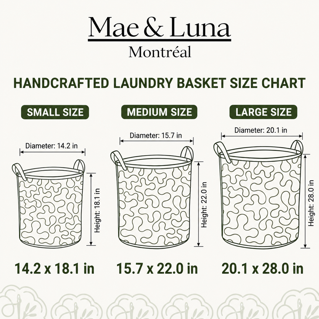 Forest Cat - Handcrafted Laundry Basket