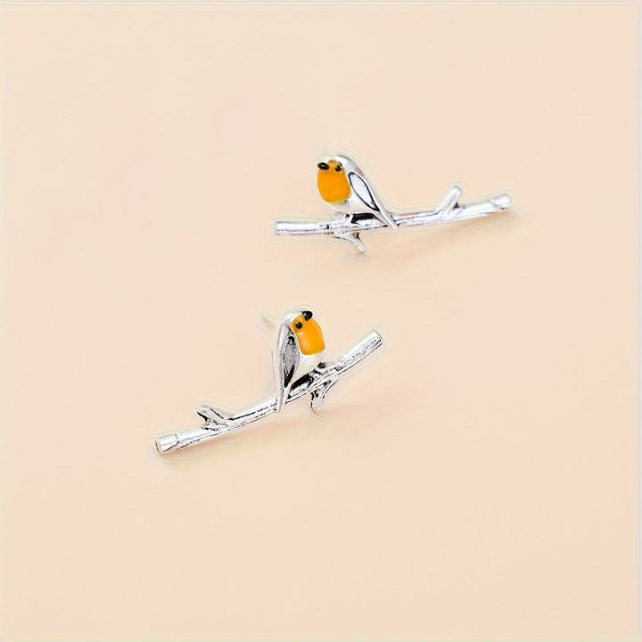 Cartoon Bird Earrings