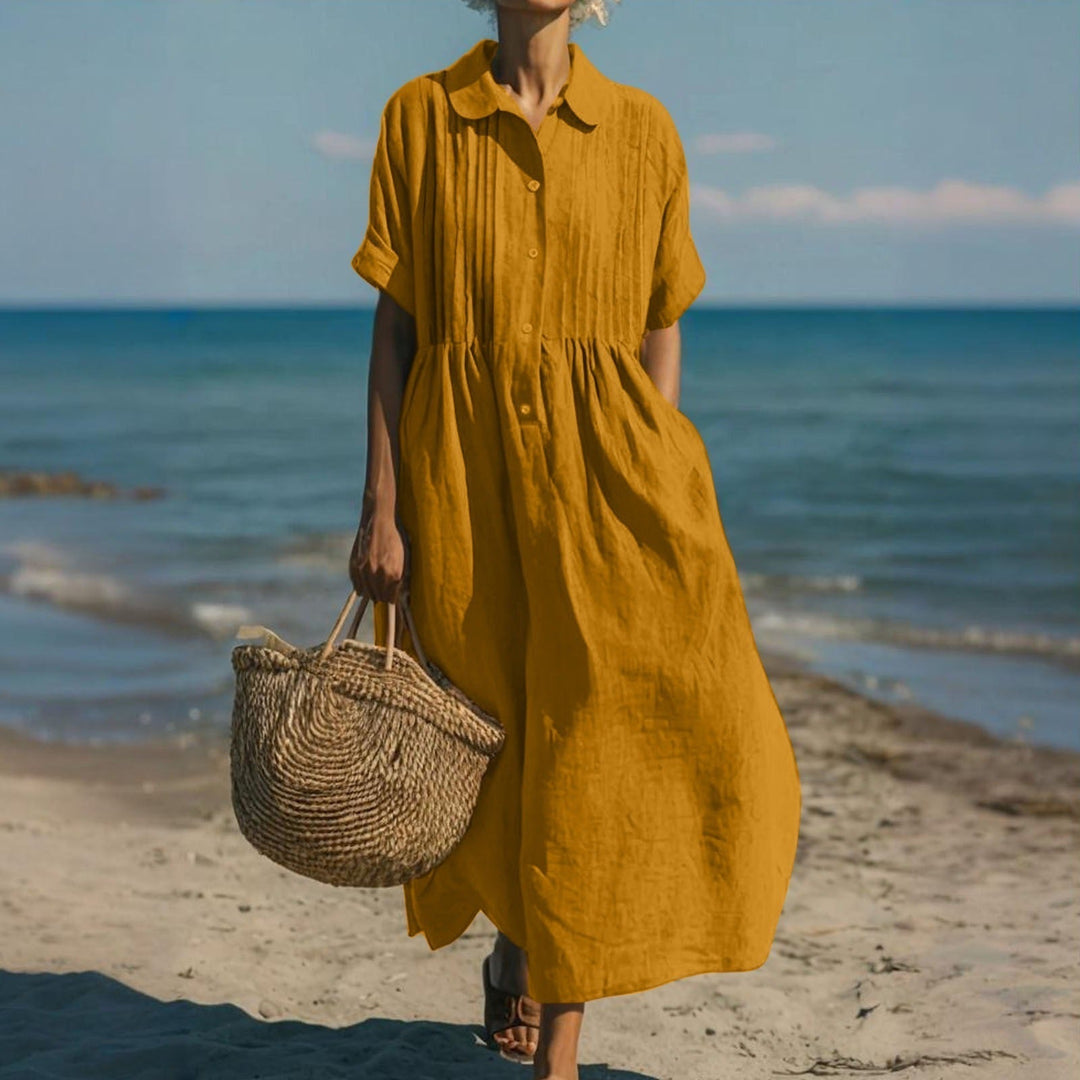 Arianne - Elegant Cotton Dress