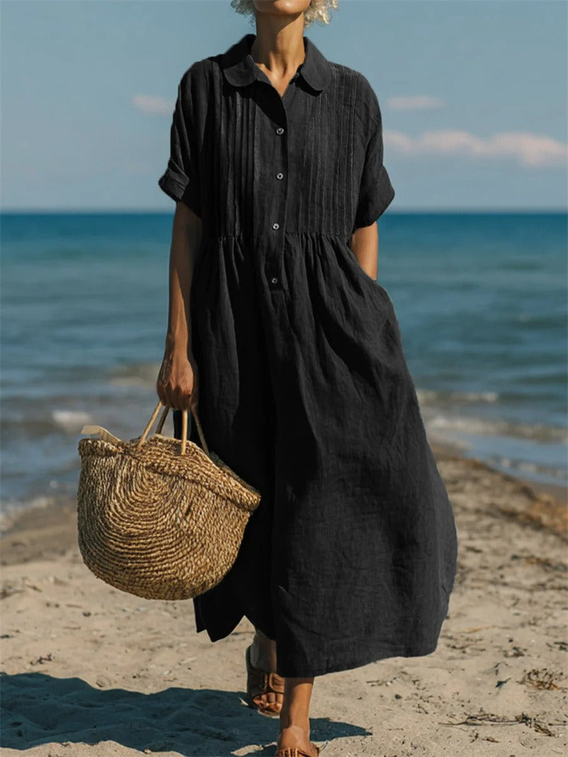 Arianne - Elegant Cotton Dress
