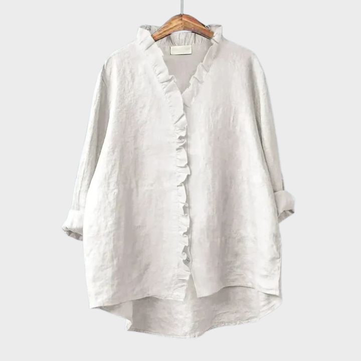 Célestine - Delicate Ruffled Blouse