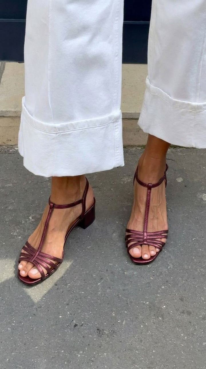 Allegra - Golden Sandals Daily Elegance