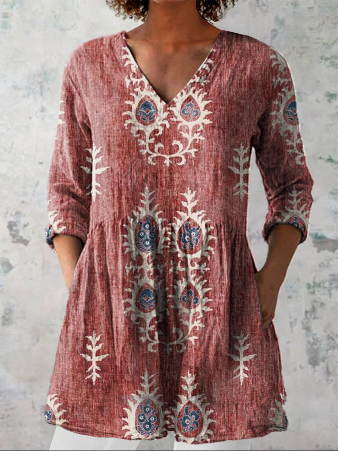 Camille - Elegant Long Blouses