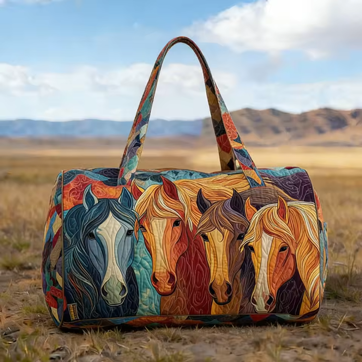Bernice - Handmade Soft Travel Bag