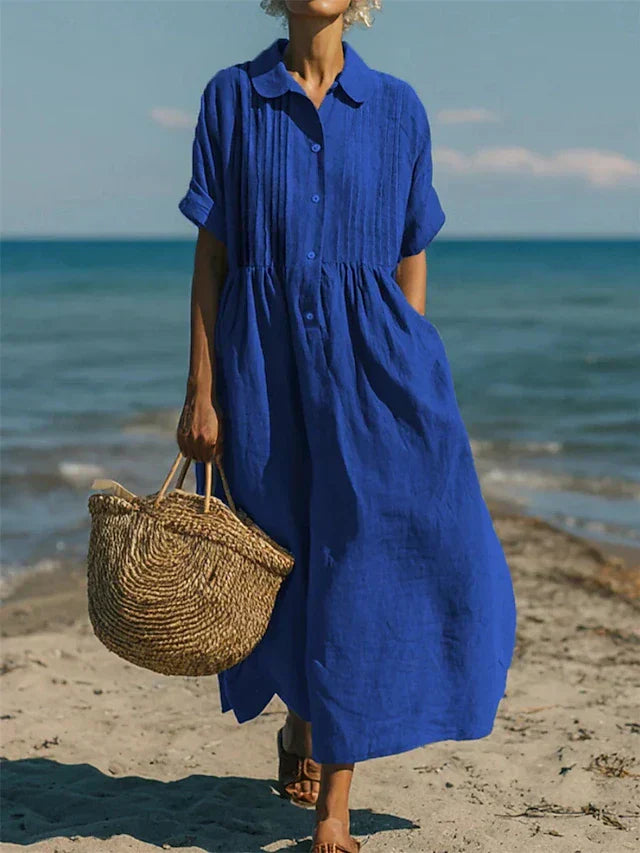 Arianne - Elegant Cotton Dress
